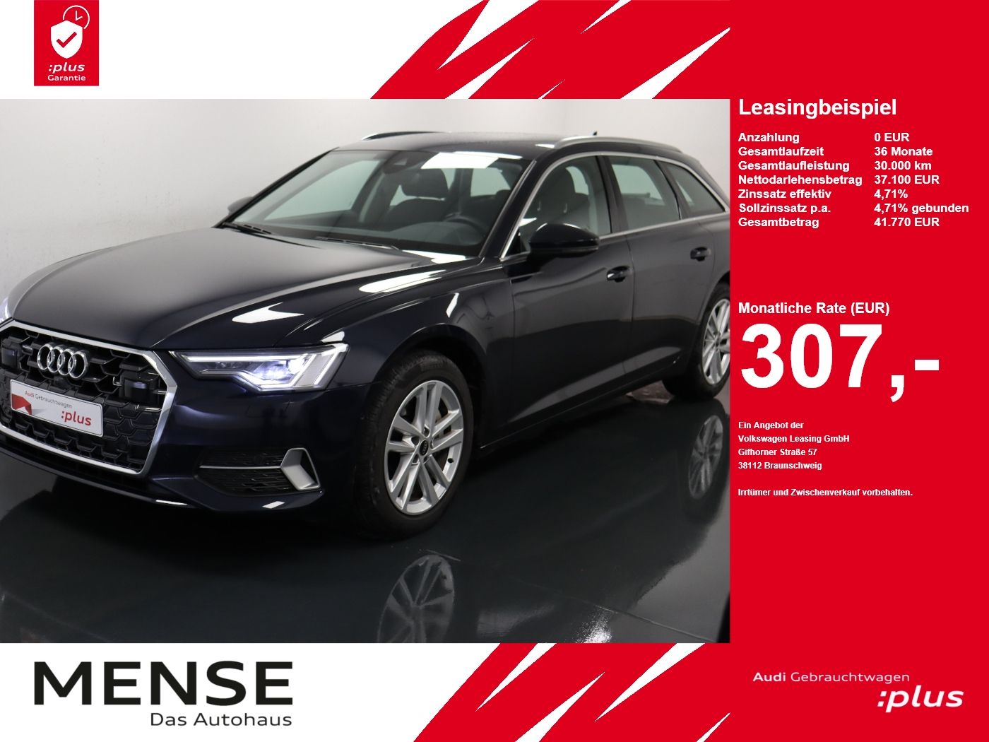 Audi A6 Avant 45 TDI quattro S tronic advanced ACC