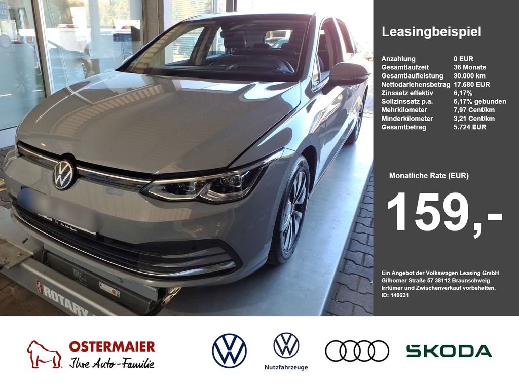 Volkswagen Golf VIII MOVE 2.0TDI 150PS AHK.NAVI.LED.PANORAM