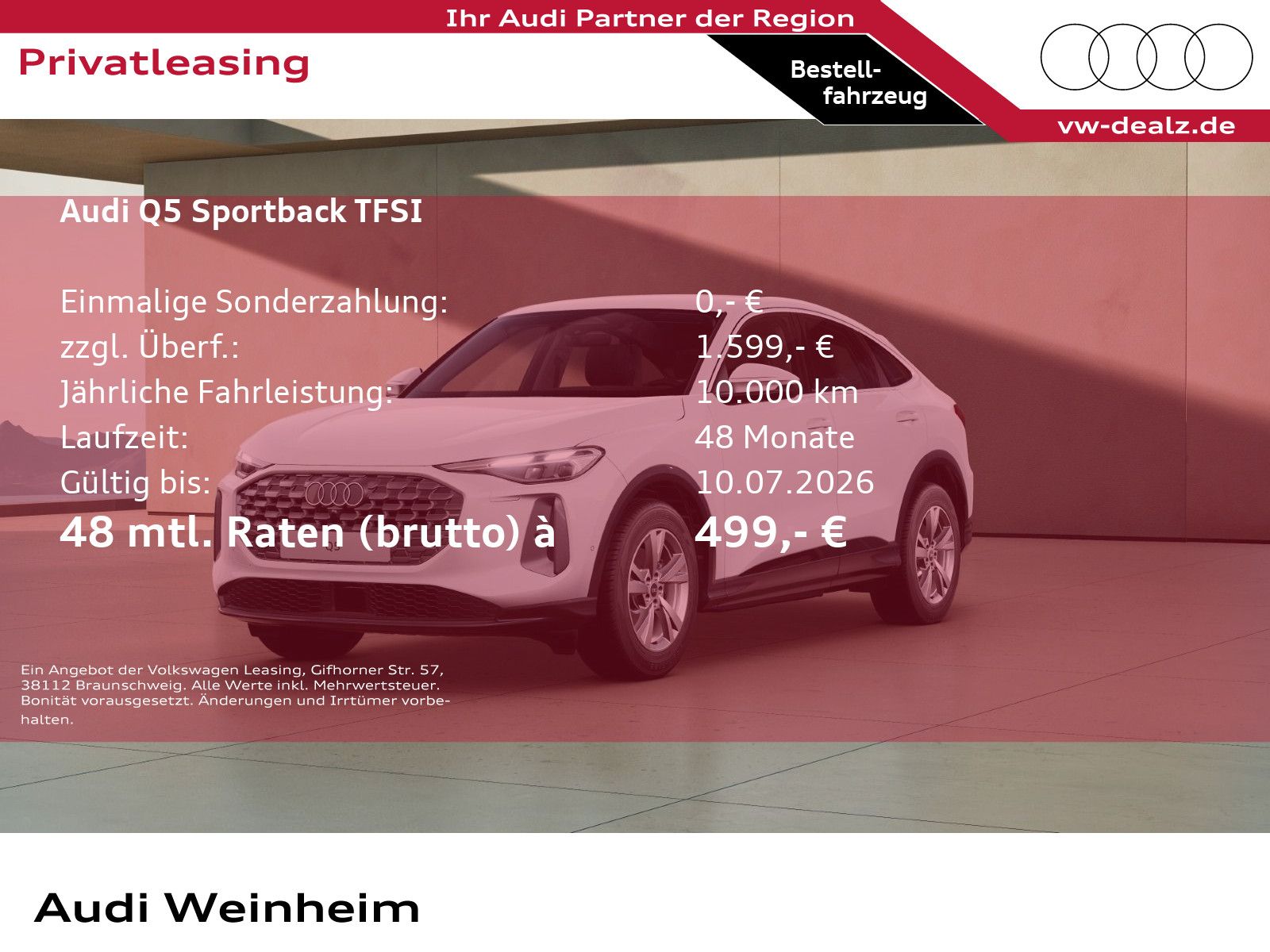 Audi Q5 Sportback TFSI Klima NAVI PDC ALU LED DAB