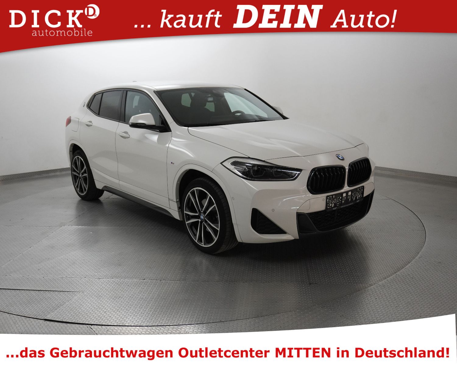 Fahrzeugabbildung BMW X2 sDr 18d Aut. M SPORT+SHADOW+HEAD+PROF+AHK+19"