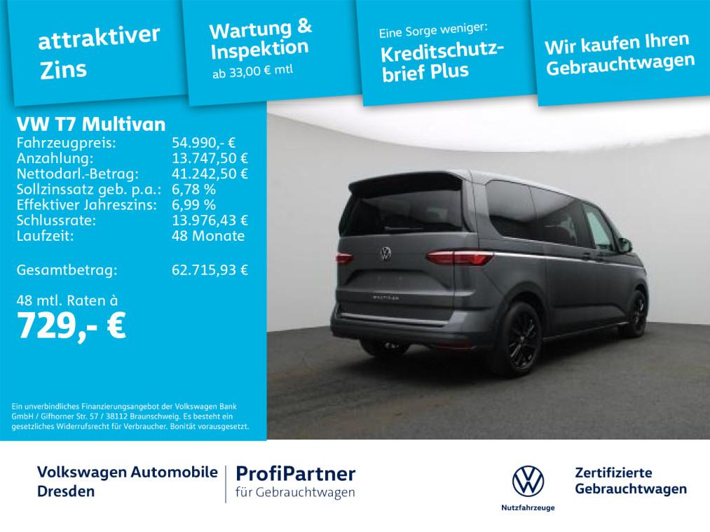 Volkswagen T7 Multivan Style IQ-LED NAV ACC AHZV KAMERA 18"