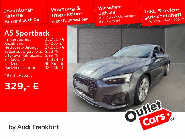 Audi A5 Sportback 40 TFSI S tronic S line MatrixLED M