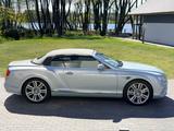 Bentley Continental GTC 4.0 V8 Convertible 2017 - silberne Bentley Continental GTC
