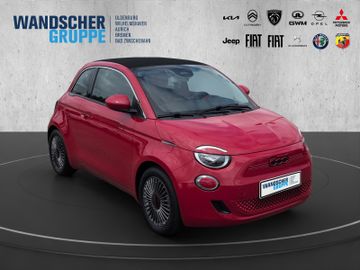 Fiat 500 e Cabrio Red +SHZ+SoundSys+SpurH+Winterp.