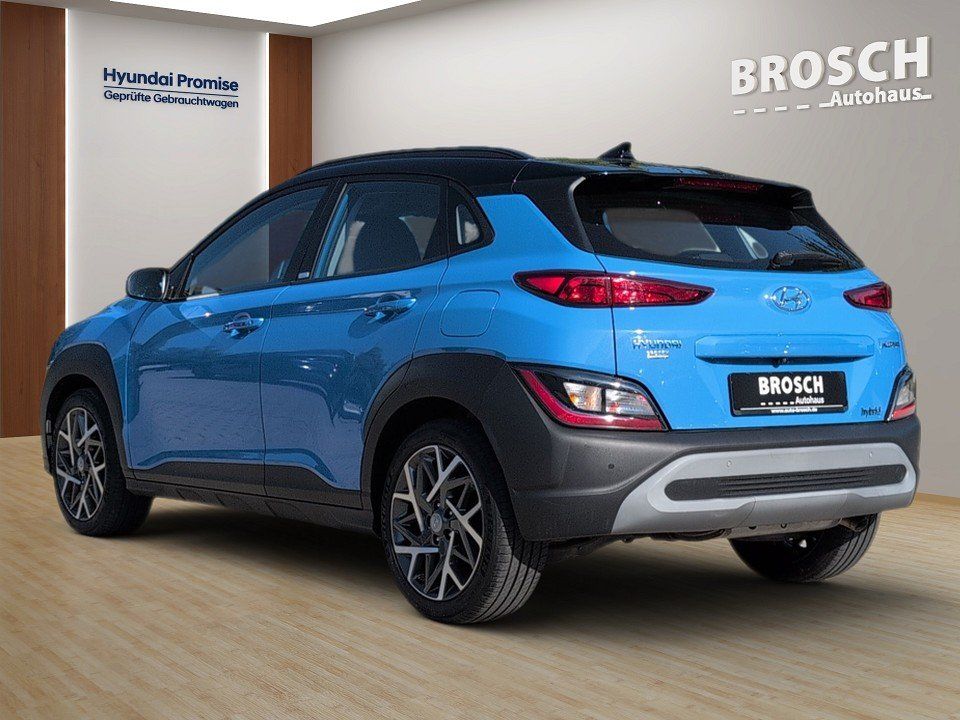 Fahrzeugabbildung Hyundai KONA HEV 1.6 DCT TREND NAVI-P AHK/ABNEHM+KRELL++