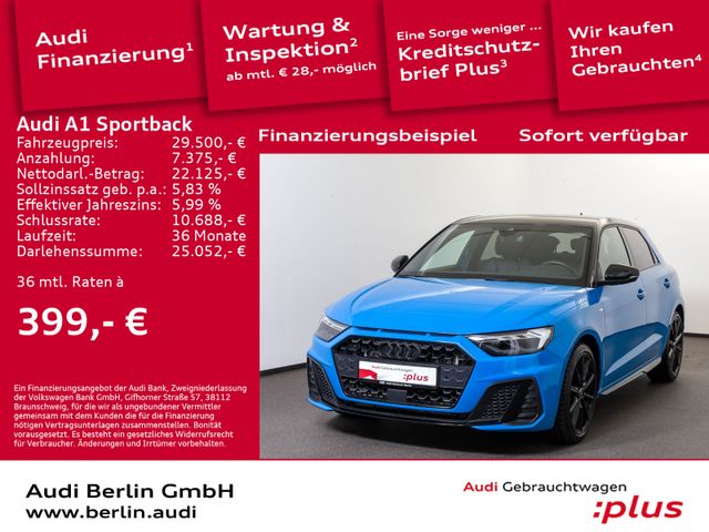 Audi A1 Sportback S line 40 TFSI S tr. LED RFK NAVI