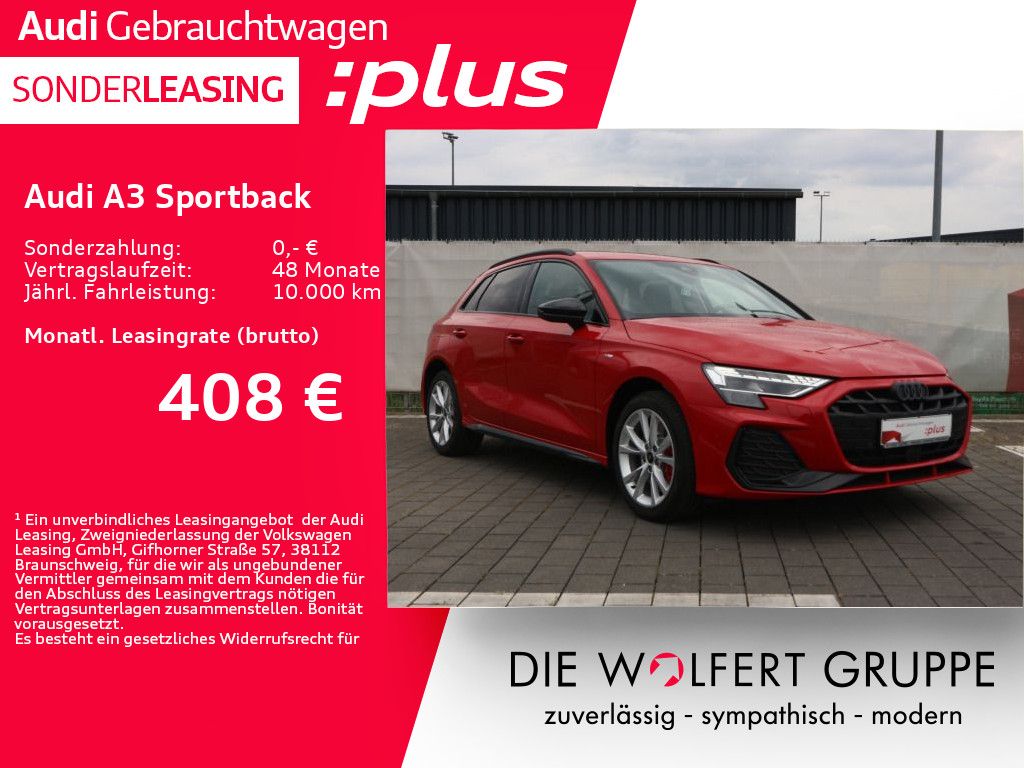 A3 Sportback S line 45 TFSI e S tronic ACC*RFK