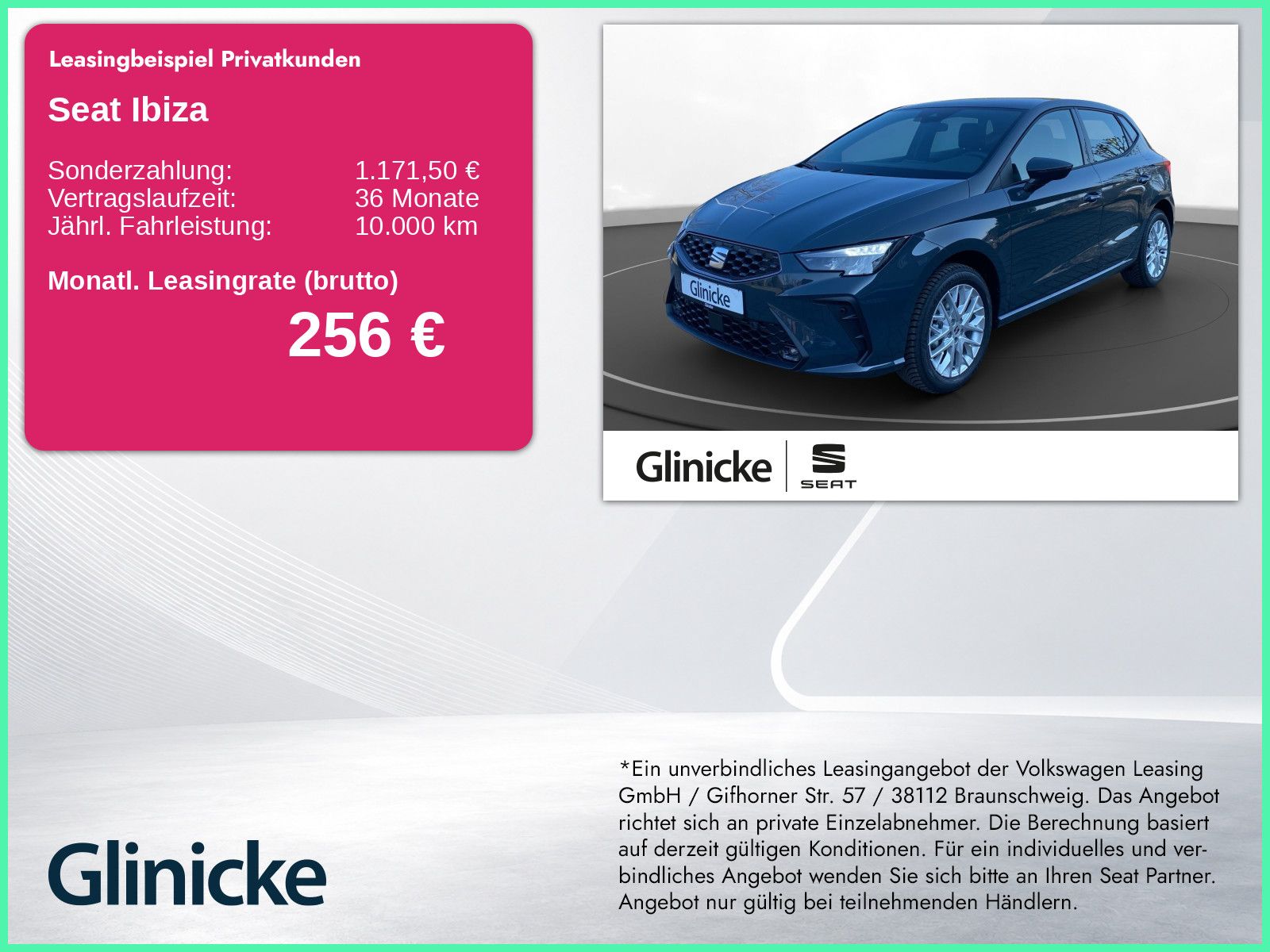 Seat Ibiza 1.0 MPI Style LED PDC Sitzh. Klima KAM