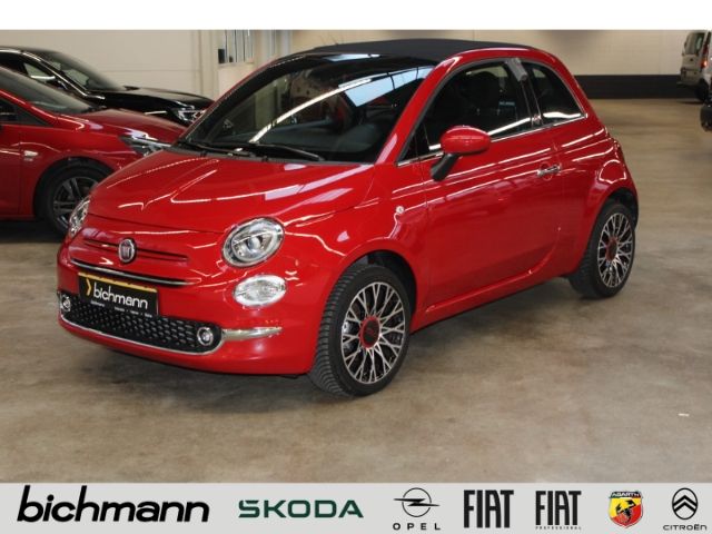 Fiat 500C RED Apps DAB+ KliAT Faltdach 16''