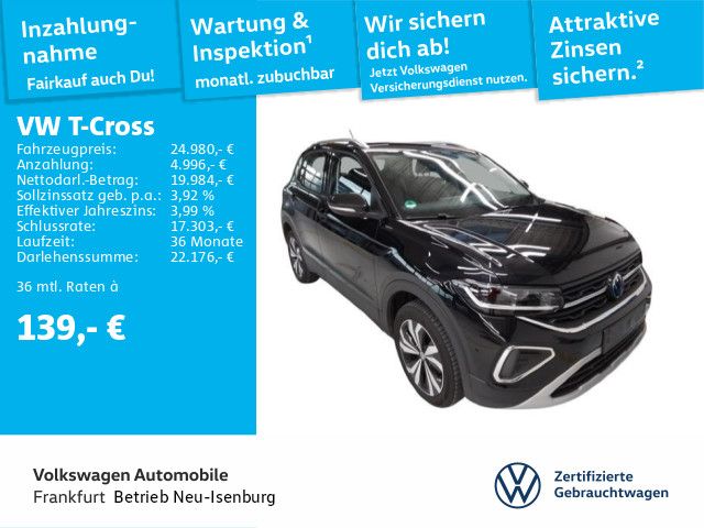 Volkswagen T-Cross 1.0 TSI DSG Style Navi IQ.Light DAB+ Fro