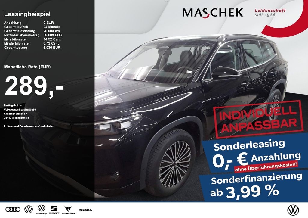 Volkswagen Tayron Life 2.0 TDI 4M AHK HD-Matrix Area View A