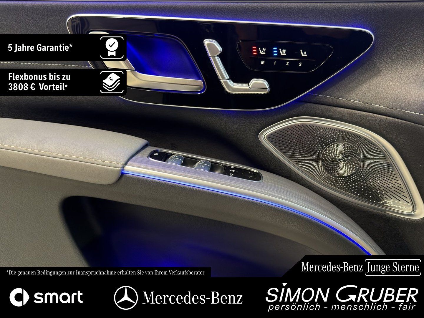Fahrzeugabbildung Mercedes-Benz EQS 580 4M SUV AMG Premium+ Massage AHK 7 Sitze