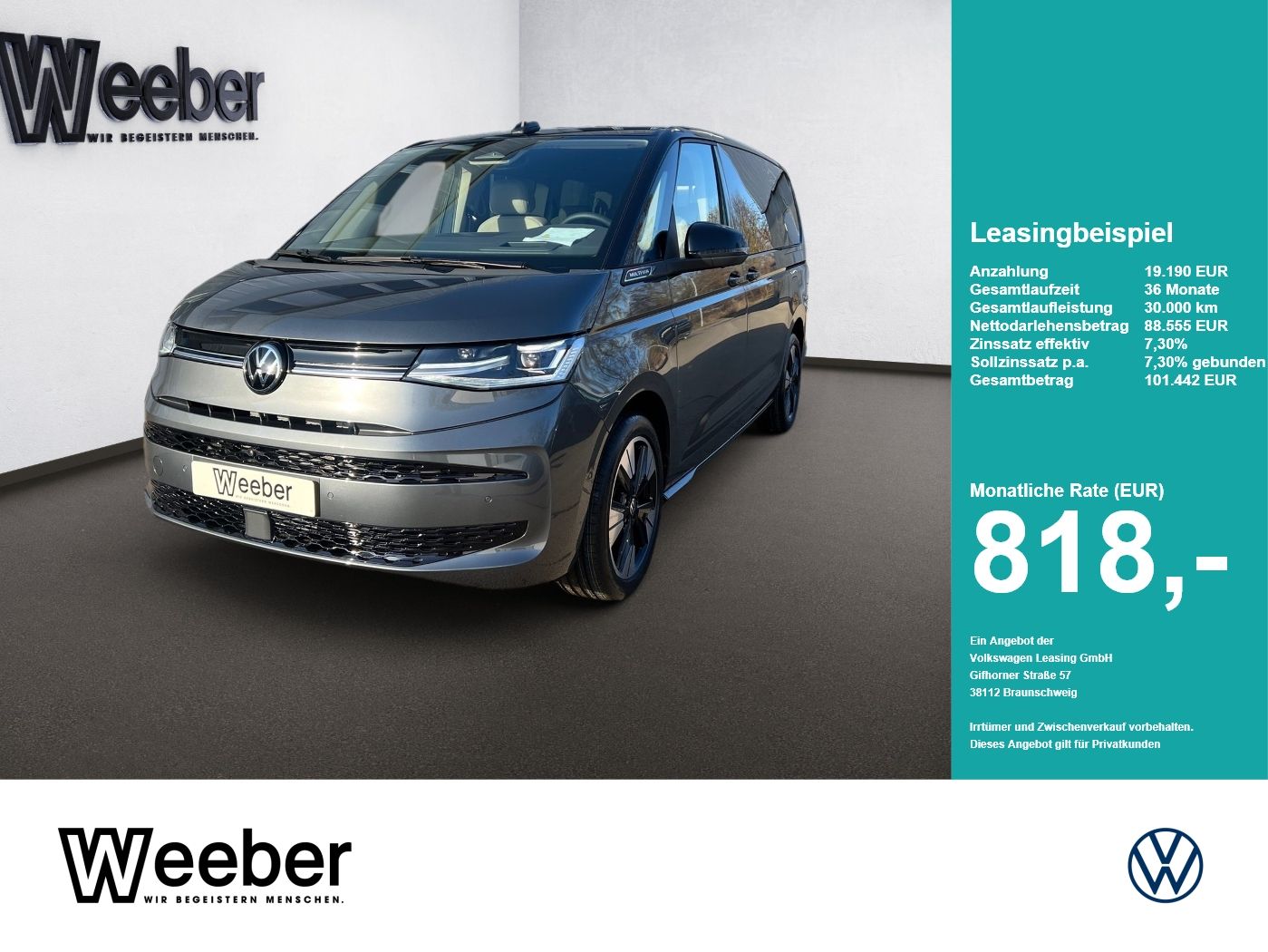 Volkswagen Multivan 2.0 TDI DSG Edition lang HeadUp Navi