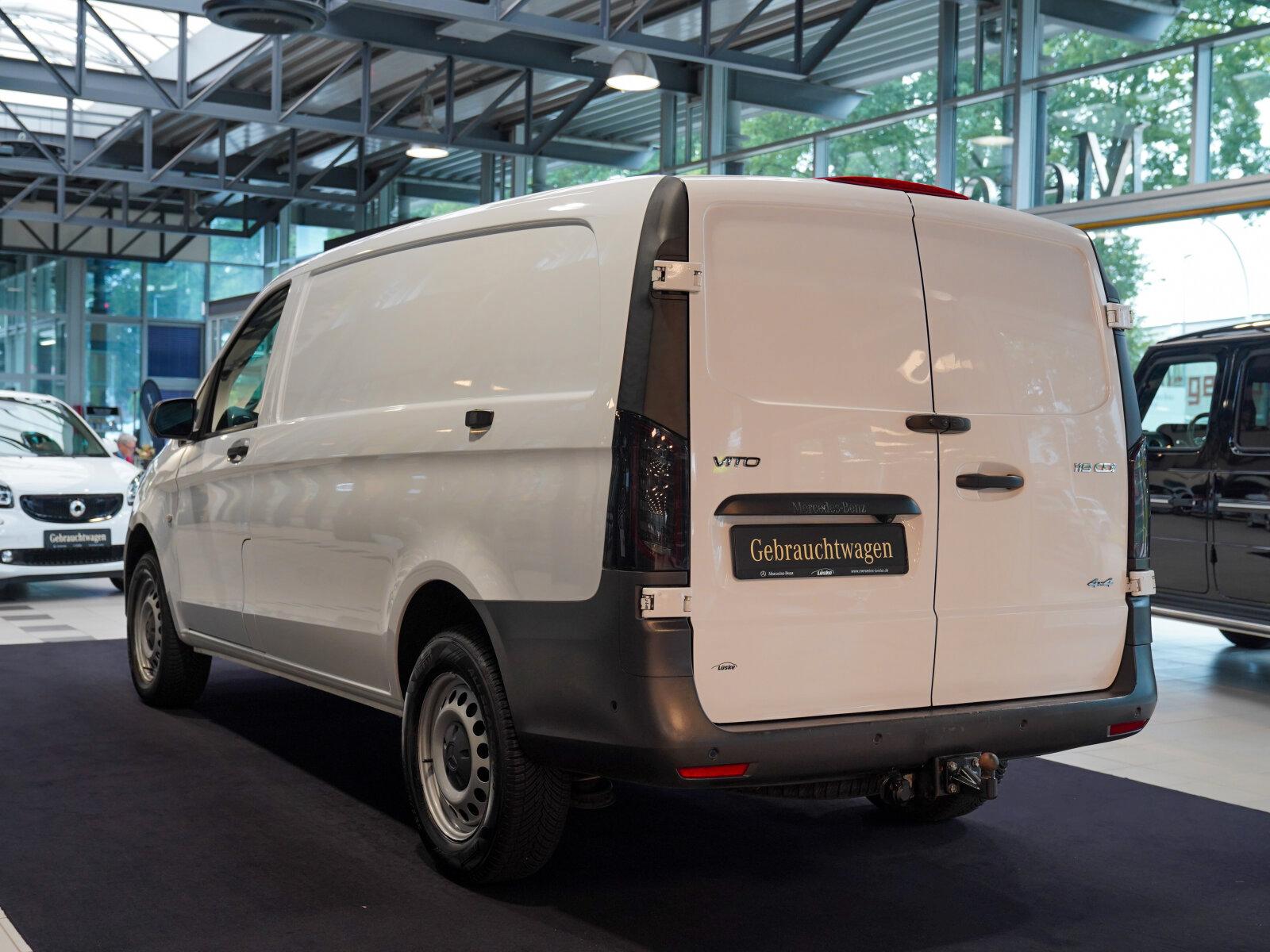 Mercedes-Benz Vito Kasten 119 CDI 4x4 lang Flügeltüren AHK LED