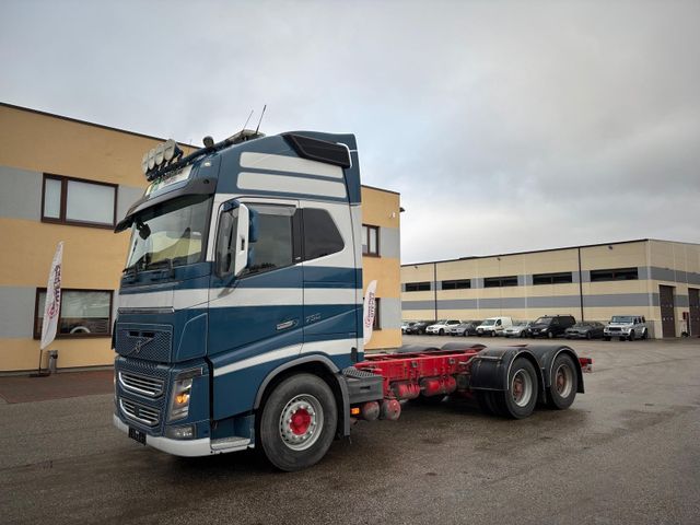 Volvo FH750 6x4 EURO6 + RETARDER + PTO + 9T FRONT AXLE