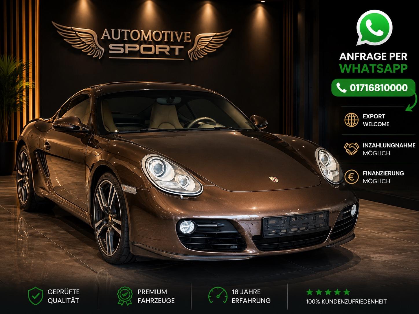 Porsche Cayman MACCADAMIA met.19% MWST INKL.! Buy netto!