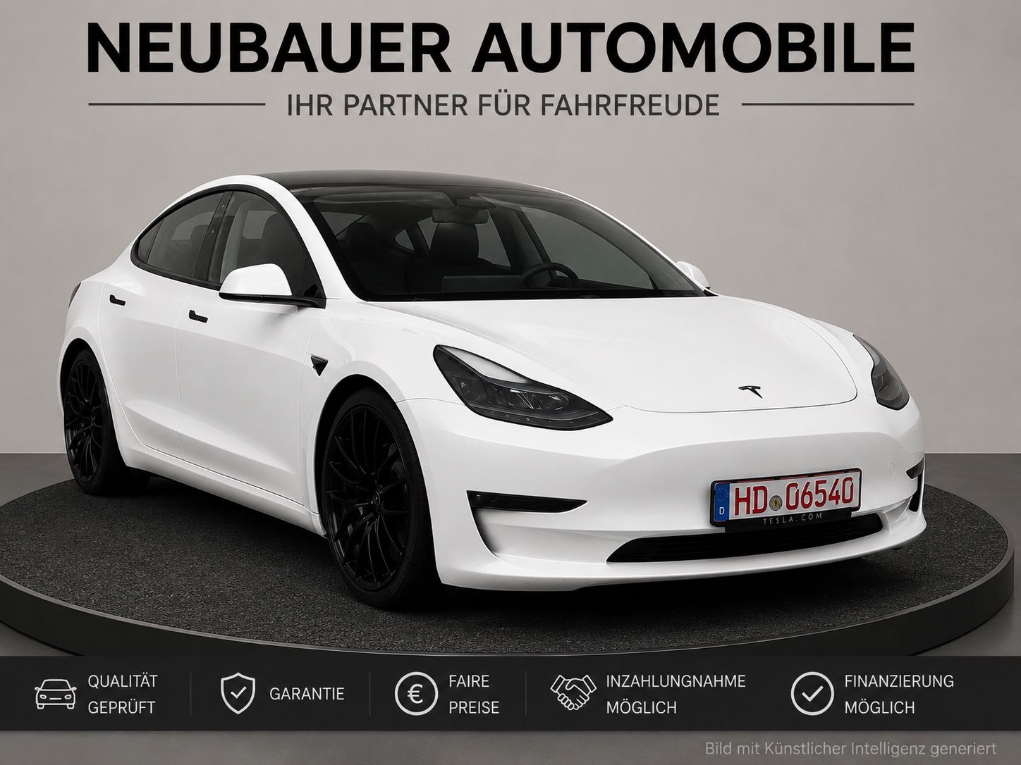 Tesla Model 3 Performance AWD TÜV 12/2027 1-Hand MwSt.