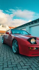 Porsche 944 1te Serie H&R deep no Airride ... - Porsche 944 aus 1982