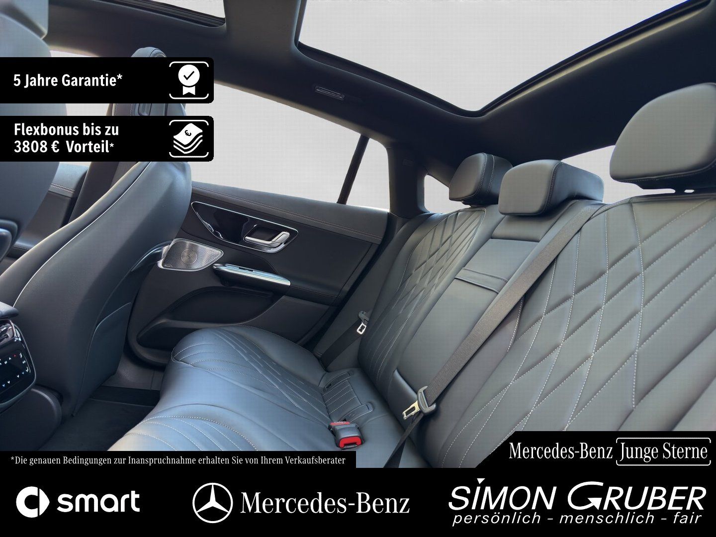 Fahrzeugabbildung Mercedes-Benz EQE 500 4M AMG Premium+ Nappa Hyper Pano Md 2025
