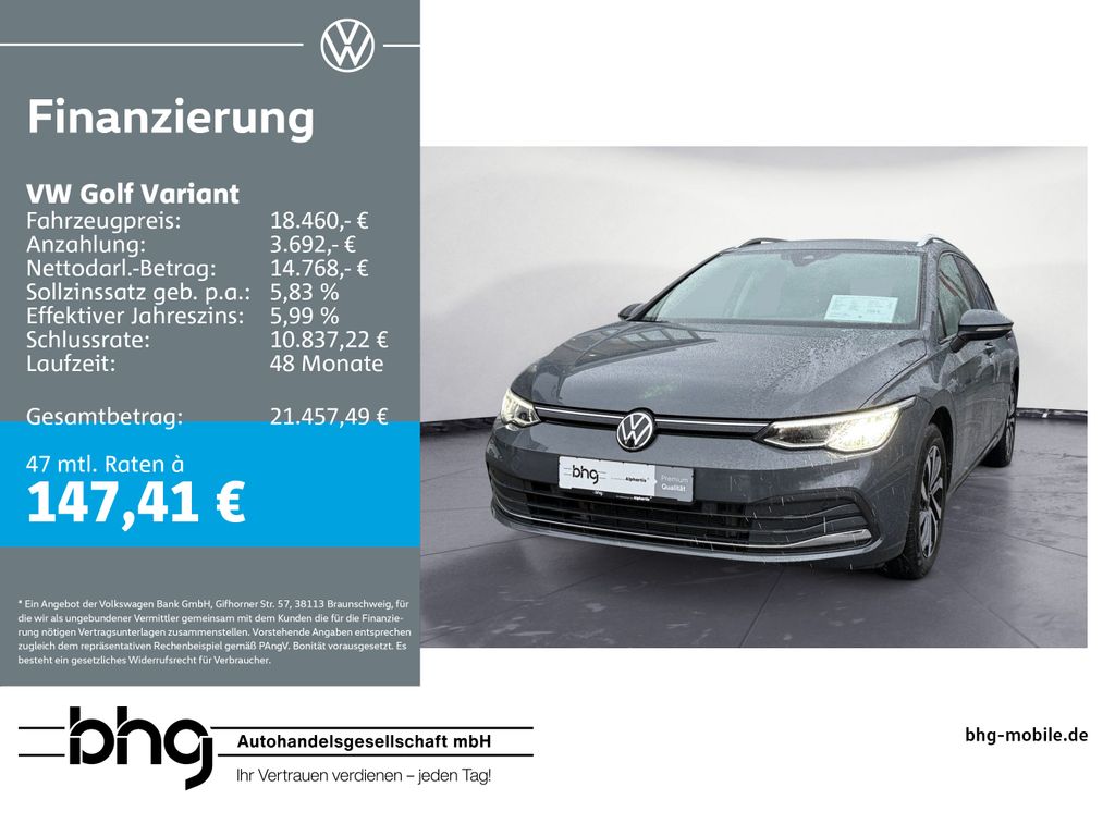 Golf Variant 1.0 TSI OPF Life ACC, LED, AppConne