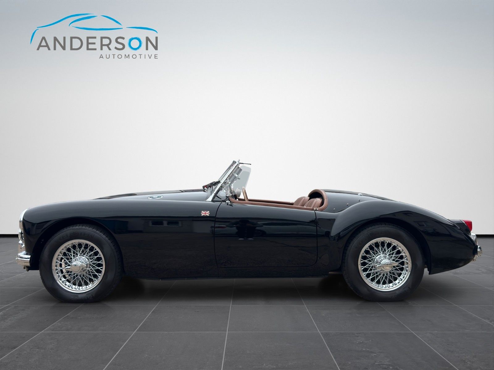 Fahrzeugabbildung MG MGA 1600 ROADSTER FRAME OFF COGNAC LEDER