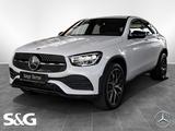 Mercedes-Benz GLC 300 de 4M Coupé AMG AHK+KAMERA+CARPLAY+20" - Hybrid (Diesel/Elektro): Coupe, Weiß