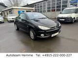 Peugeot 206 Cabriolet CC Platinum TÜV NEU/LEDER/KLIMA - Peugeot 206 mit Benzin-Antrieb: Schwarz, Leder, Cabrio