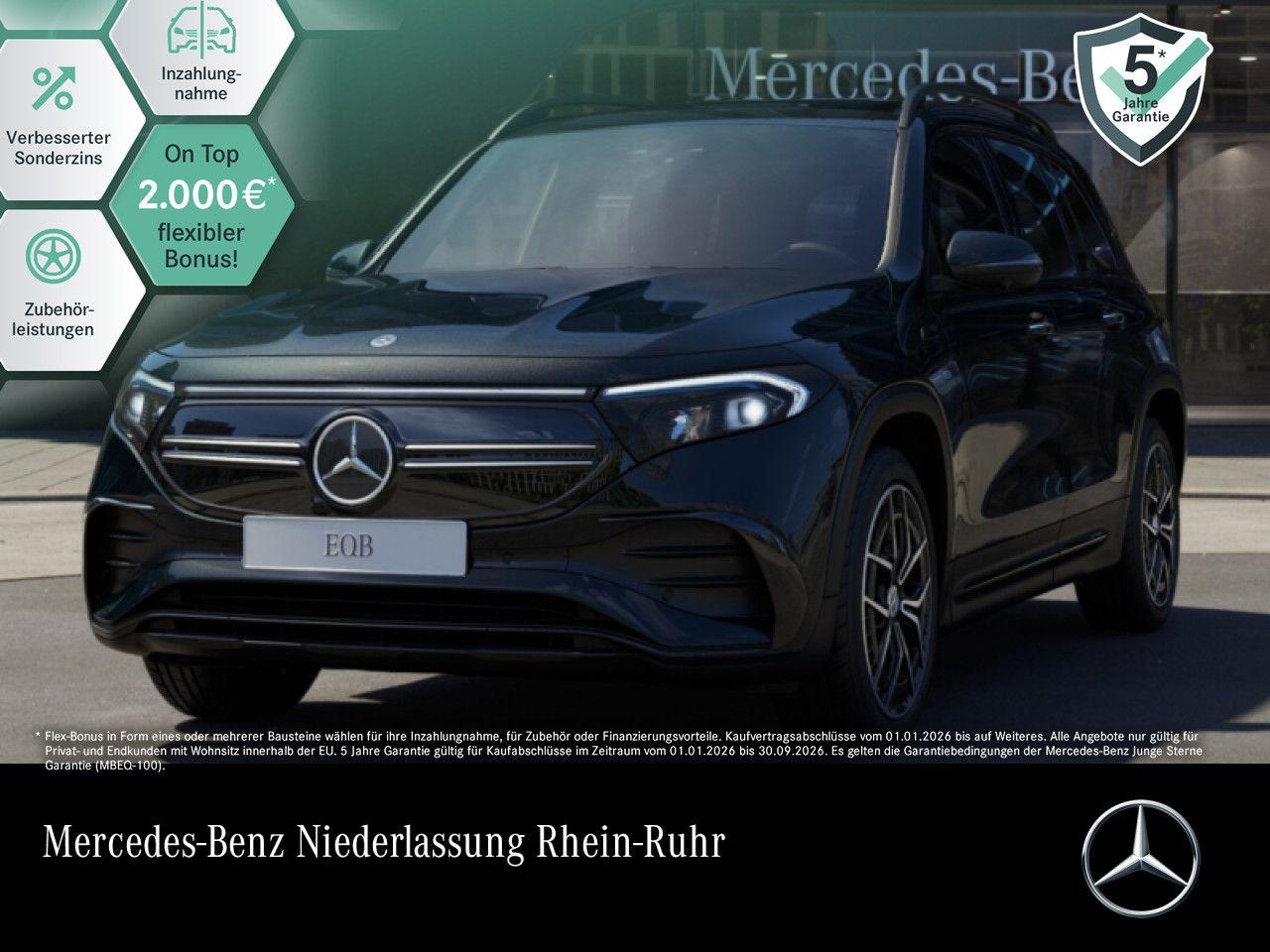 Mercedes-Benz EQB 300 4M AMG/Night/HUD/FahrasPak/Adv+/360/Memo