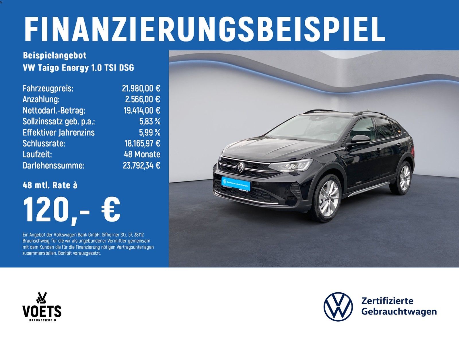 Volkswagen Taigo Energy 1.0 TSI DSG LED+RearView+ACC