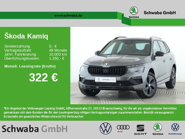 Skoda Kamiq Monte Carlo 1,0 TSI *LED*PANO*NAV*ACC*PDC*