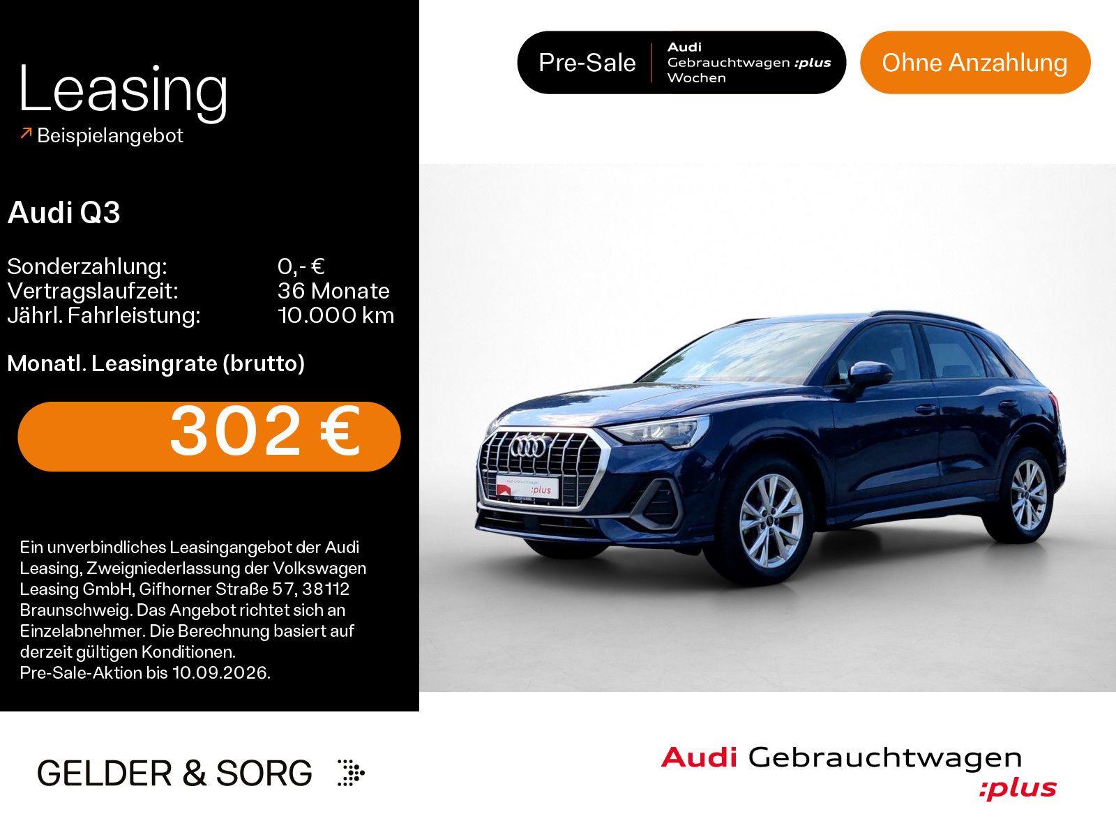 Audi Q3 35 TDI S line LED*RFK*ACC*Sound*Virtual