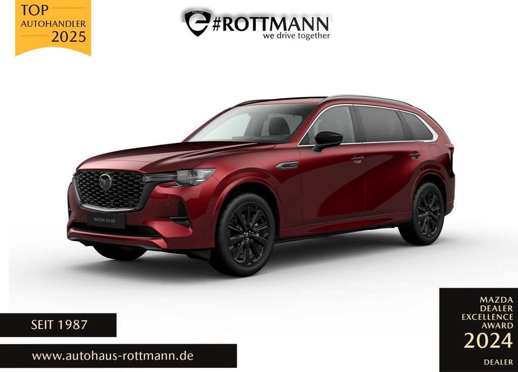 Mazda CX-80 eSKYACTIV D 254 Aut. AWD Homura Plus Panor