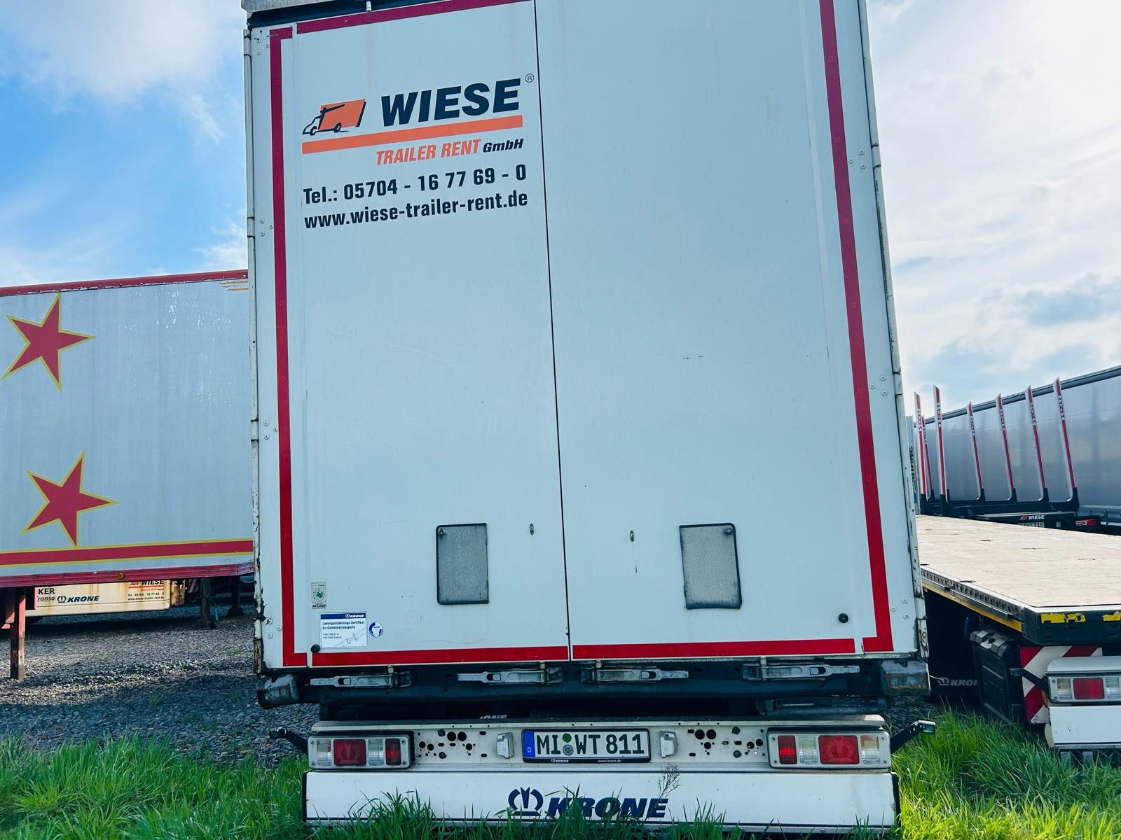 Fahrzeugabbildung Krone Schiebeplanen Auflieger TÜV Neu