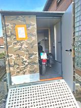 Andere Event und Freizeitanhänger ,Motorrad, Fahrad etc - Wohnwagen mit Motorradträger