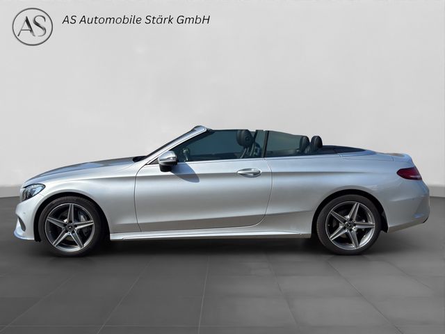 Fahrzeugabbildung Mercedes-Benz C 180 Cabrio+AMG+Airscarf+Leder+Kamera+Head-up