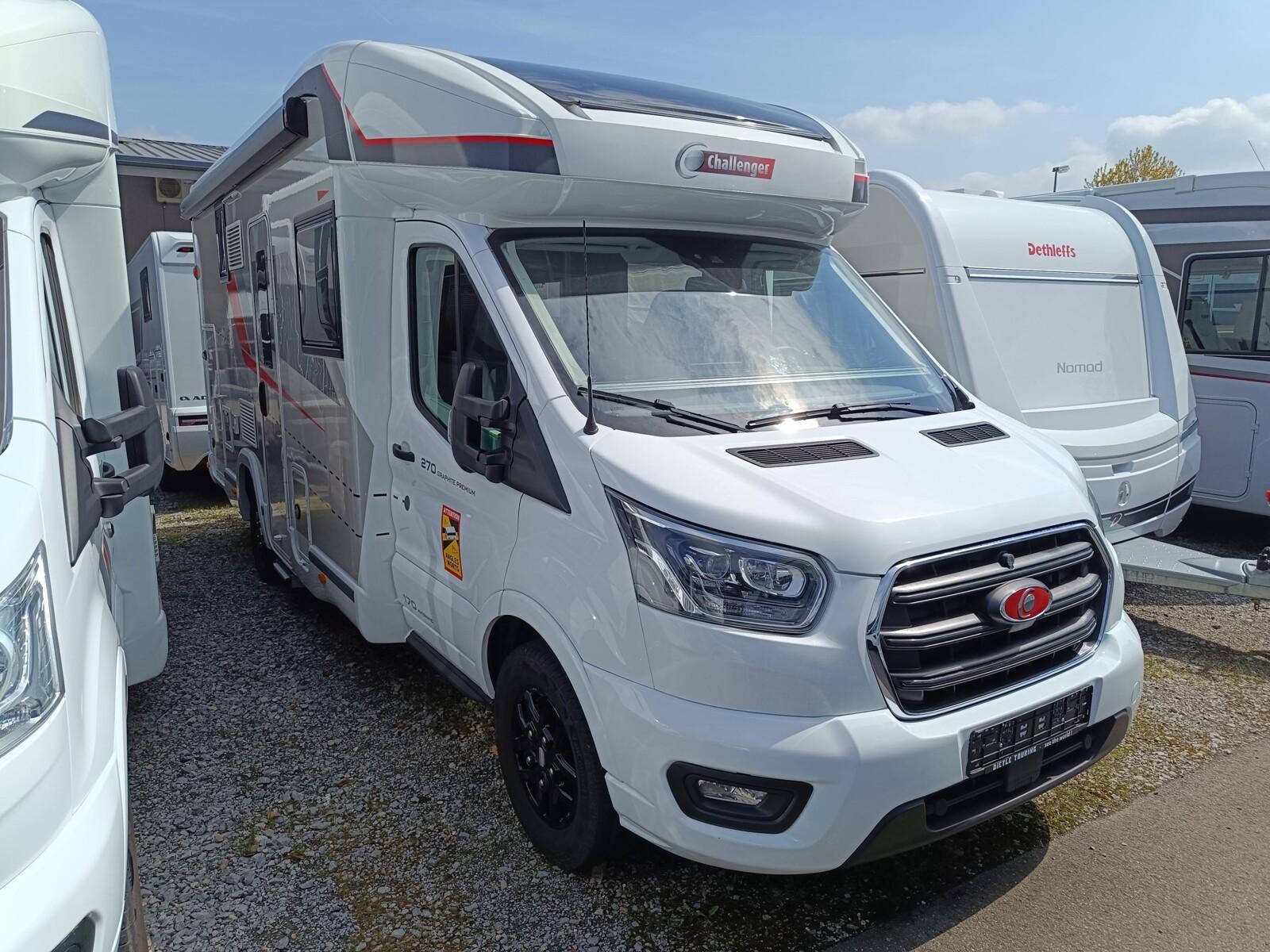 Challenger Graphite 270 Premium Hubstützen, Luftfederung