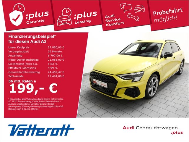 Audi A3 Sportback 40 TFSI e S line AHK HuD Navi B&O L