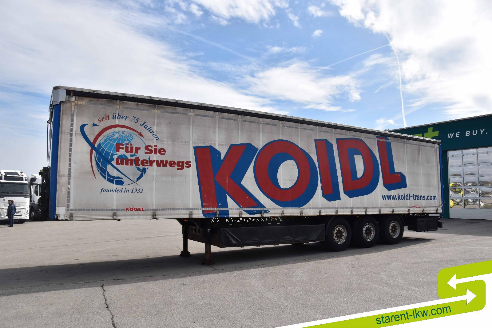 Kögel Palettenkasten Lochrahmen SAF  Achsen  XL Zert.