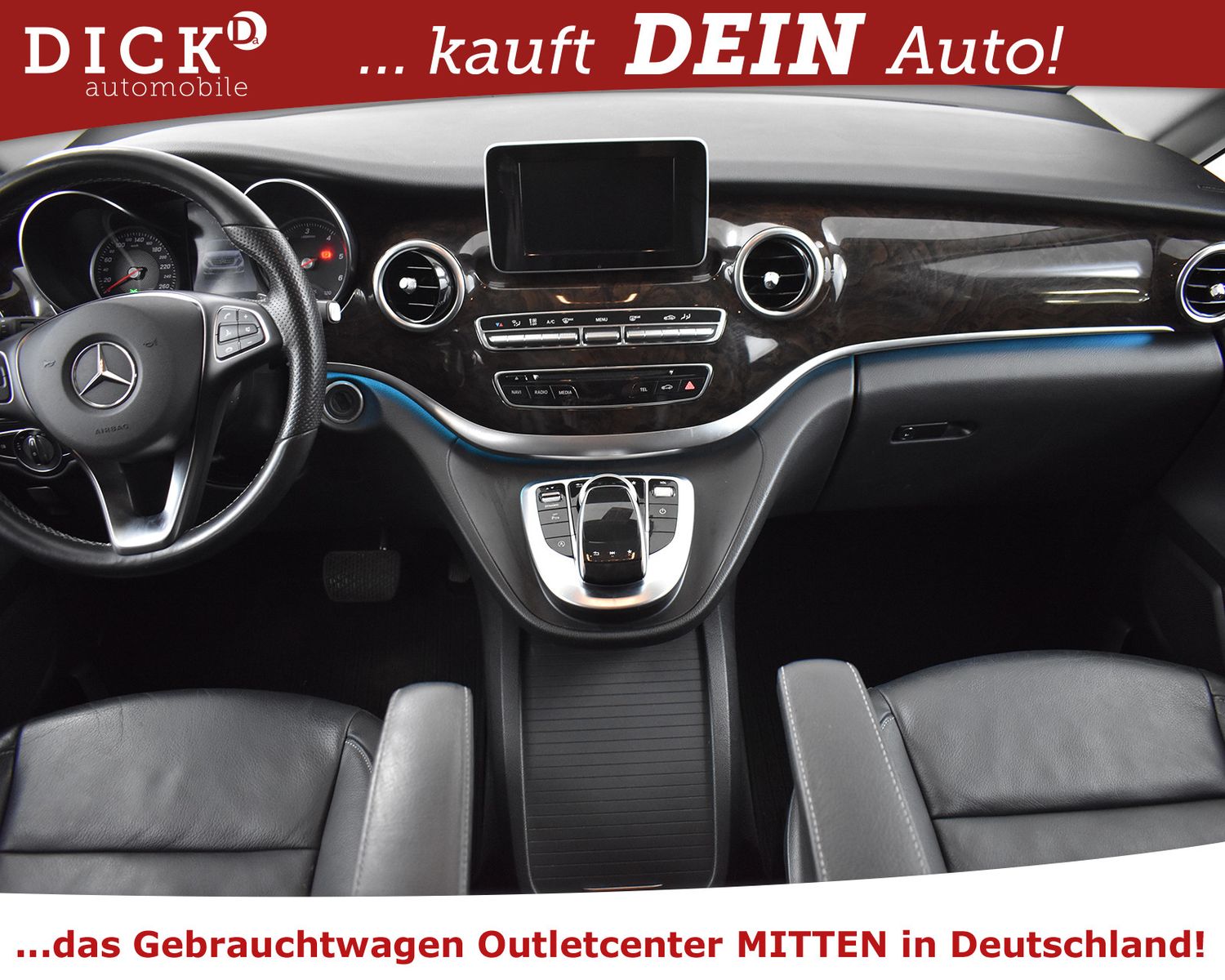 MERCEDES-BENZ V 220d 7G Lang Avantg 8SI+LEDER+SHZ+LED+KAM+AHK+ - Image 8