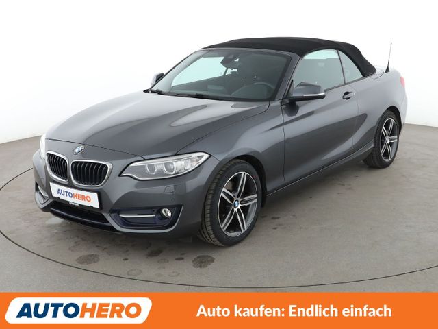 BMW 2er 220i Sport Line Aut.*NAVI*XENON*TEMPO*PDC*