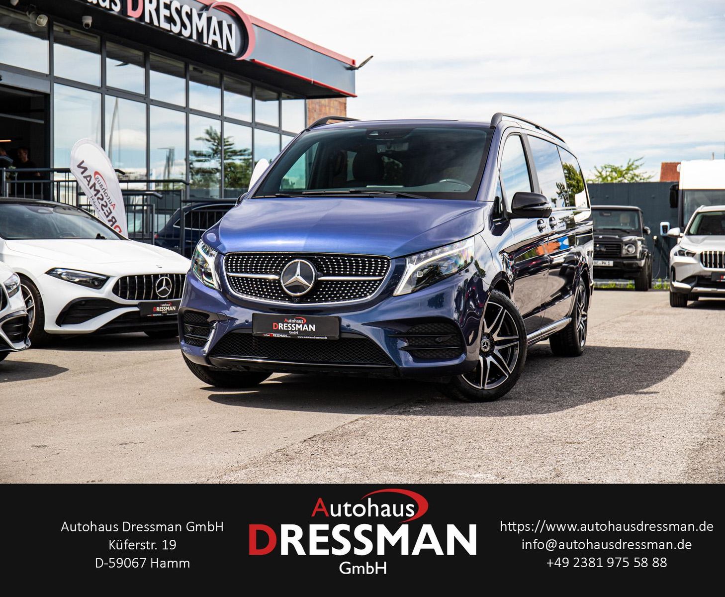 MERCEDES-BENZ V 300d lang Avantgarde LED BURMESTER 360° STHZG