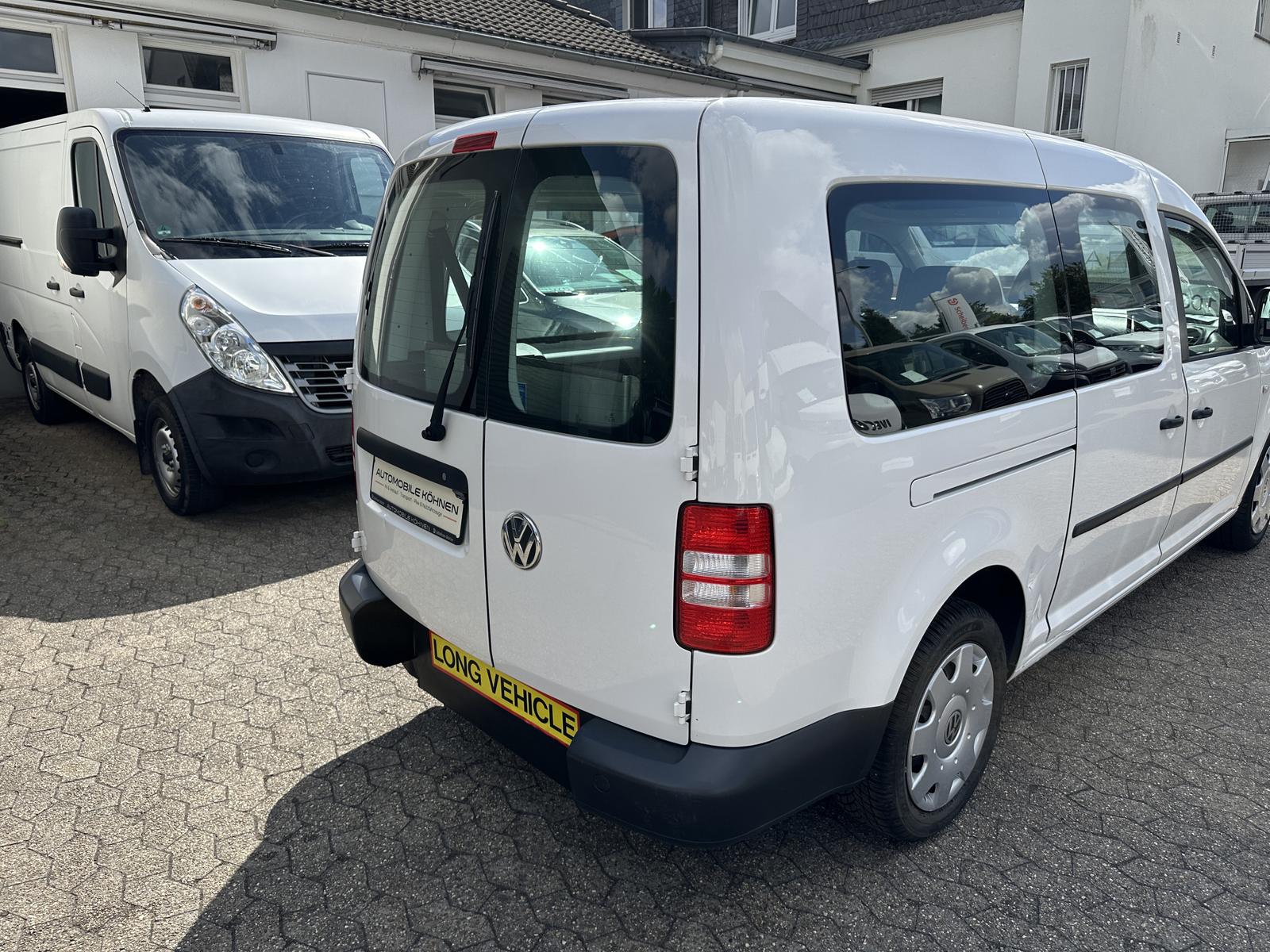 Volkswagen Caddy Maxi RAMPE / ROLLSTUHL / 1 HAND / 