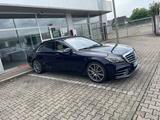 Mercedes-Benz S 560 4MATIC L -Chauffeur Paket MwSt  - blaue Mercedes-Benz S 560