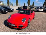 Porsche 997.1 Turbo Cabrio Automatik Deutsch 54.000 km - rote Porsche 997