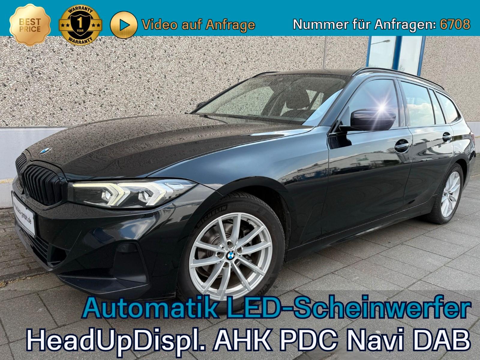 BMW 318d Touring Facelift LED AHK HuD DAB Navi PDC