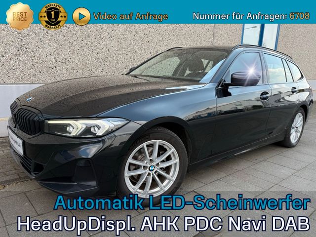 BMW 318d Touring Facelift LED AHK HuD DAB Navi PDC