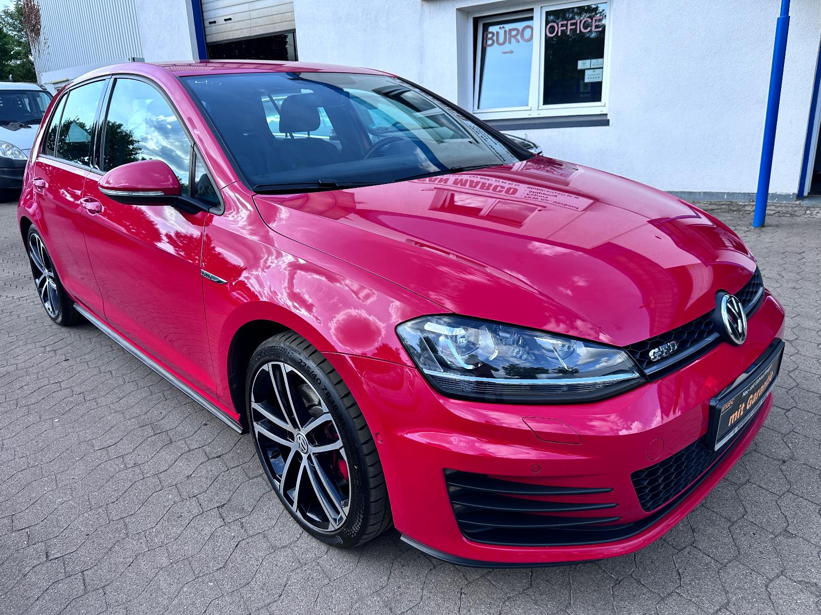 Volkswagen Golf VII  GTD BMT 1.Hand Rentner VW-Serviceheft