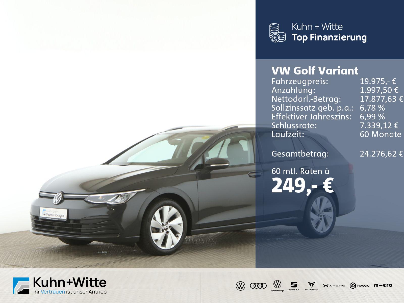 Volkswagen Golf VIII Variant 1.0 TSI Life LED+PDC+Navi+Appl