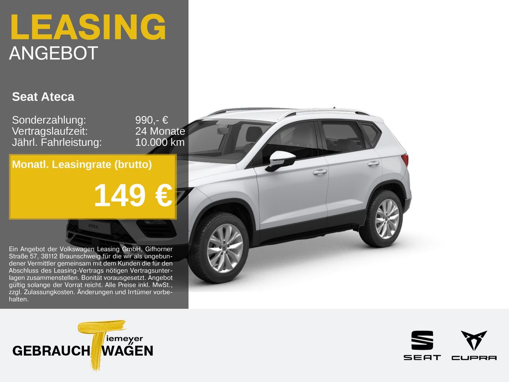 Seat Ateca 1.5 TSI DSG STYLE SIDE-ASSIST PARKLENK NAV
