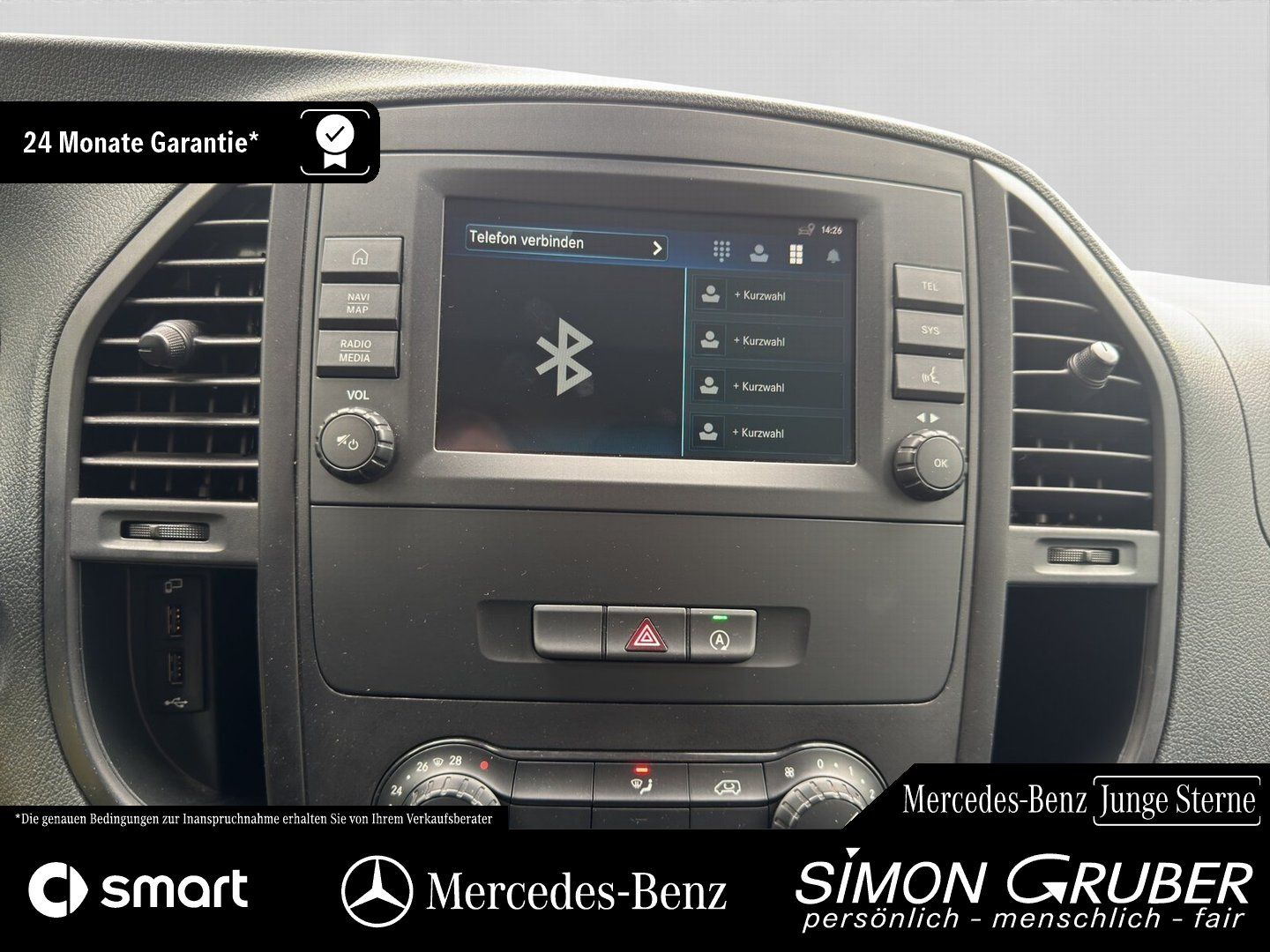 Fahrzeugabbildung Mercedes-Benz Vito 114 CDI Mixto lang Navi Klima Temp. 6 Sitze